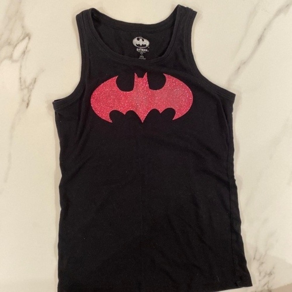 Girl’s Batgirl tank top, size L (10/12)